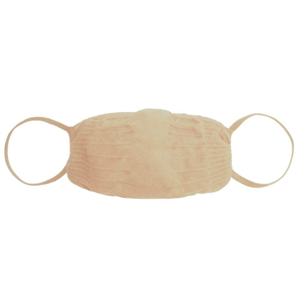 5 Pack SKIMS Seamless Face Mask Reusable Neutral Minimalist One Size - CLAY NWOT - Picture 3 of 6